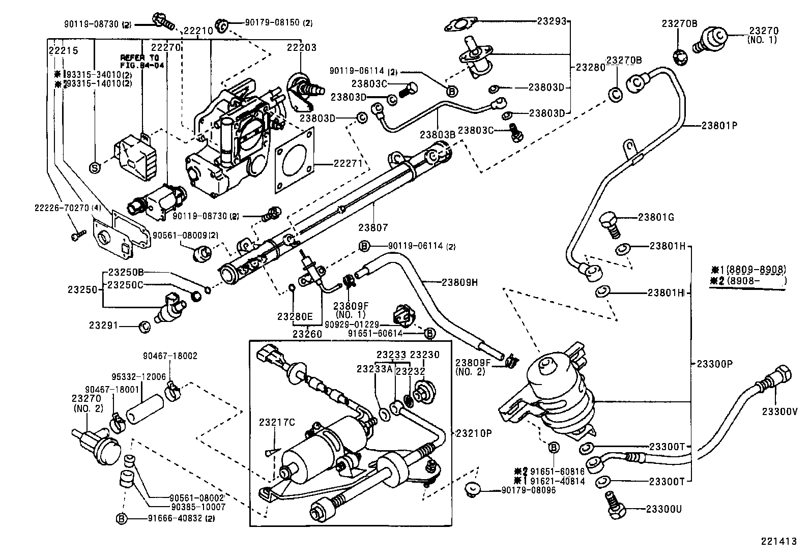 22210-46070 BODY ASSY, THROTTLE product image