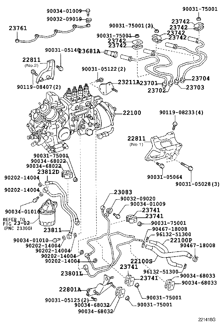 04226-78033 VALVE KIT, SUCTION CONTROL product image