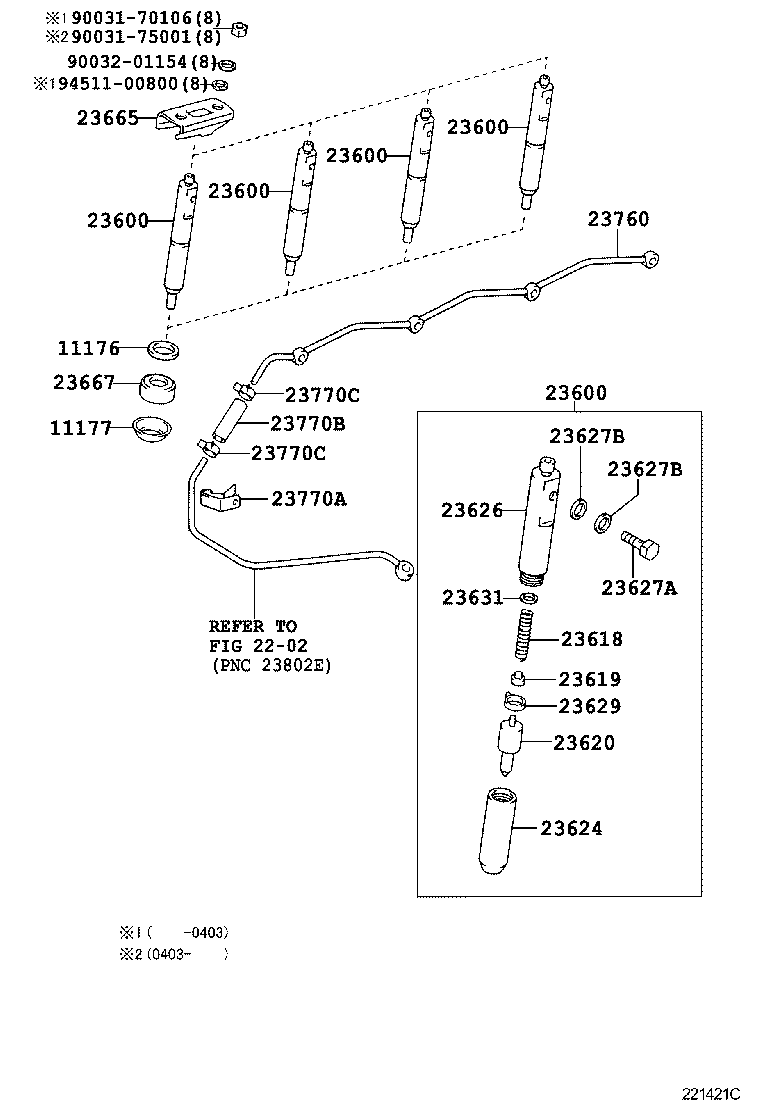 23628-89101 NUT(FOR RING PACKING SETTING) product image