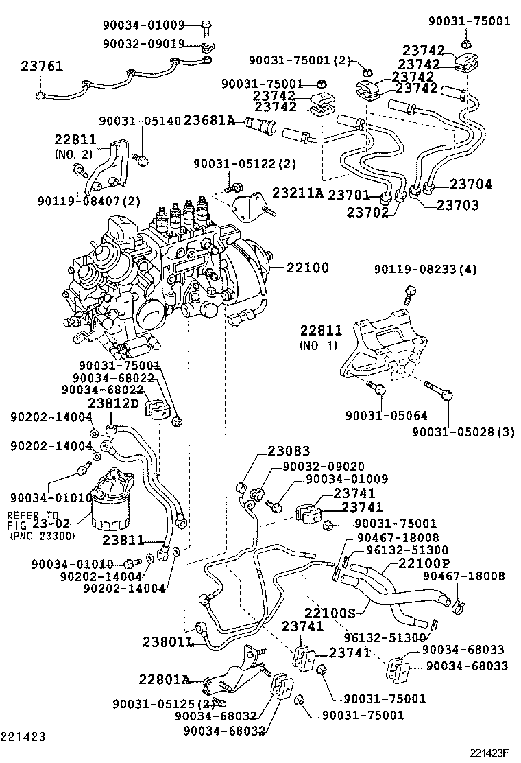 04226-78033 VALVE KIT, SUCTION CONTROL product image