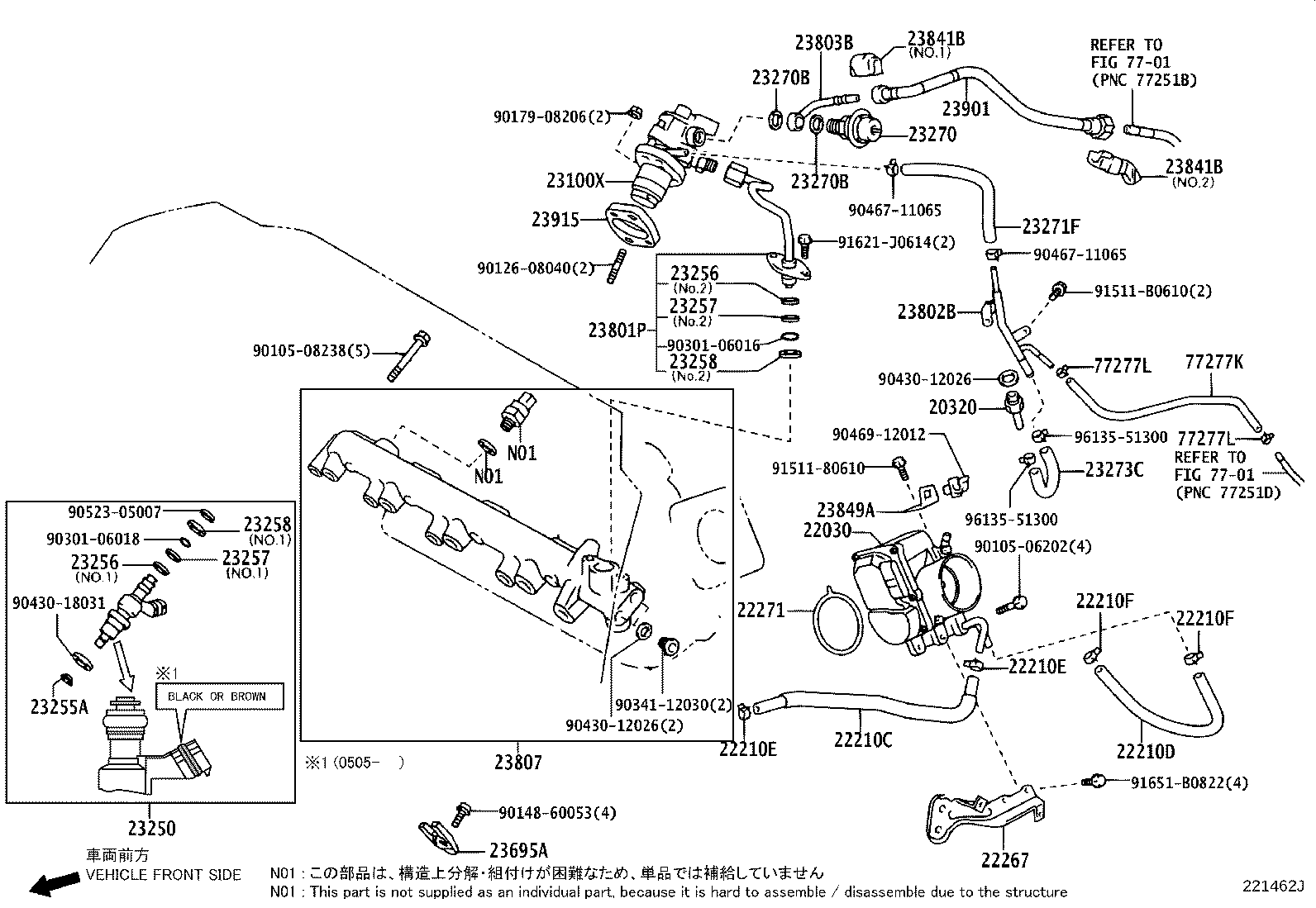 23100-28041 PUMP ASSY, FUEL product image