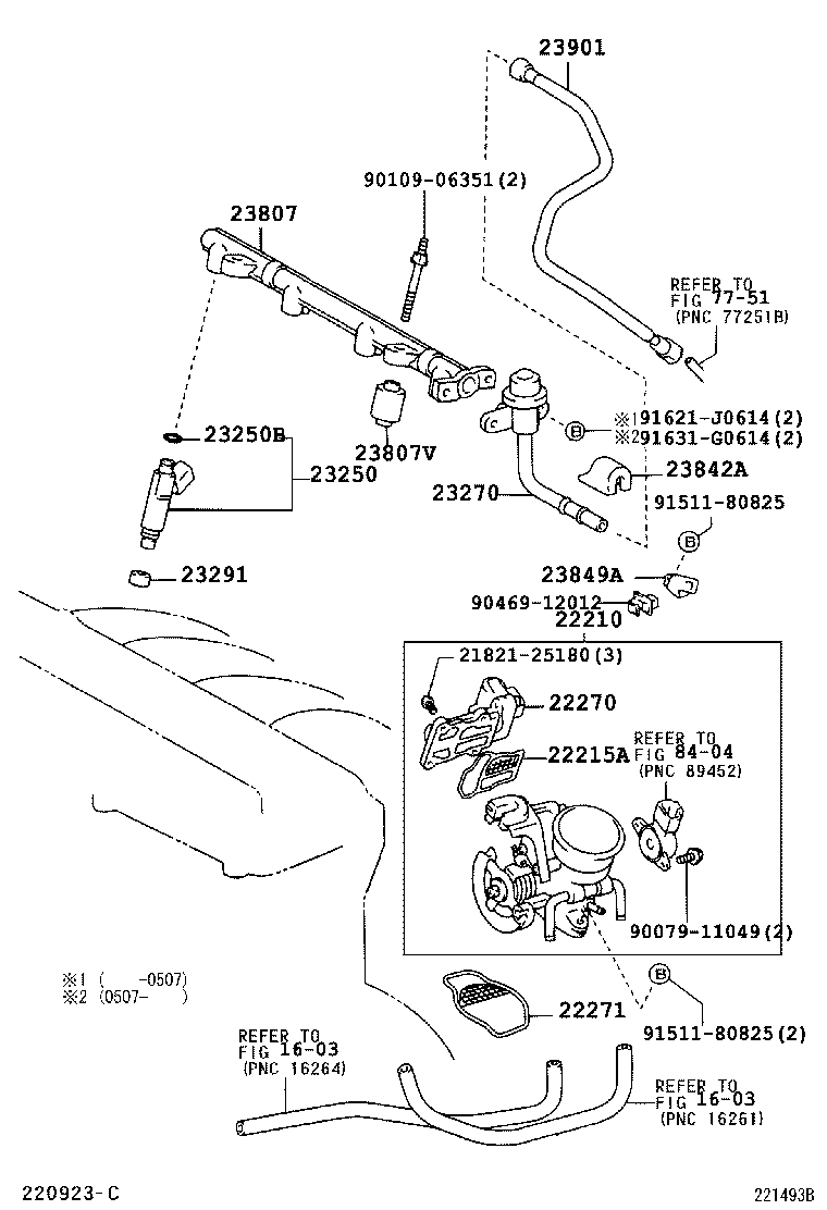 23209-28040 INJECTOR ASSY, FUEL product image