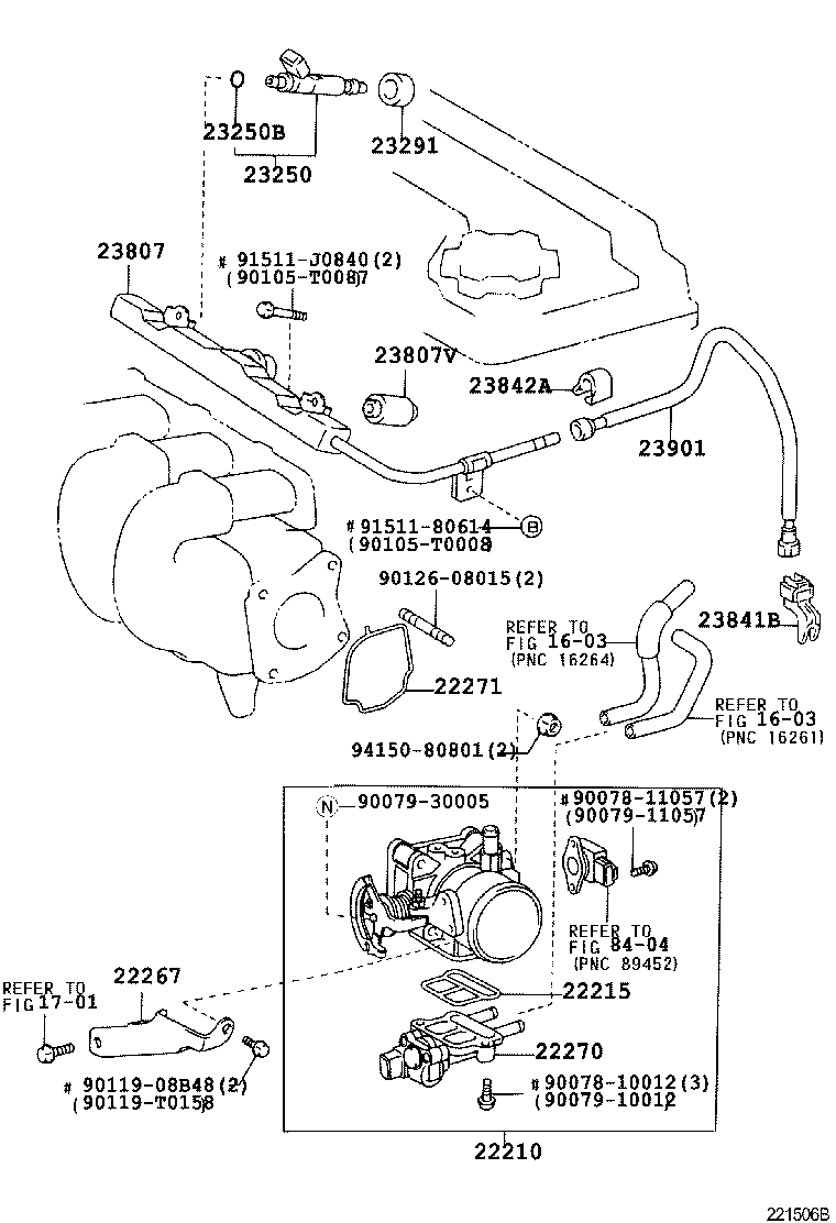 22210-0D070 BODY ASSY, THROTTLE product image