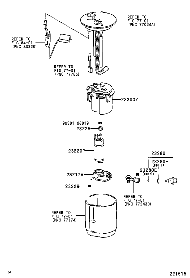 17310-20060 VALVE ASSY, INTAKE AIR CONTROL, NO.1 product image