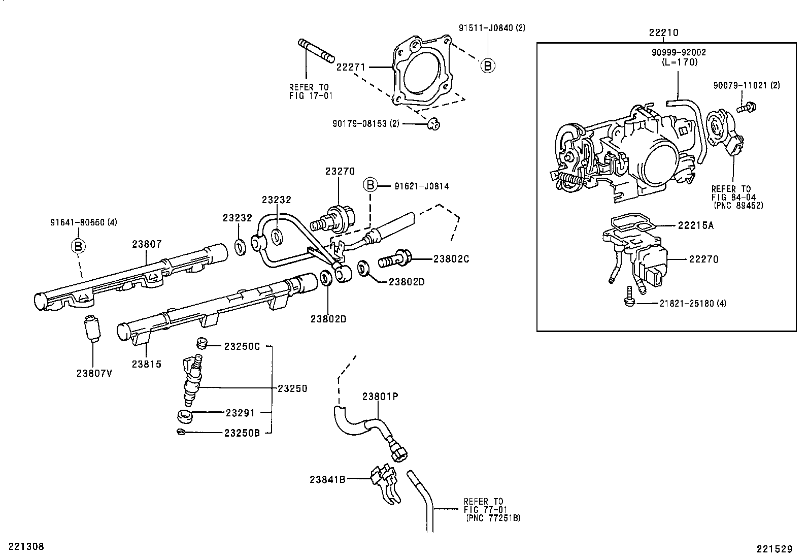 23801-20200 PIPE SUB-ASSY, FUEL, NO.1 product image