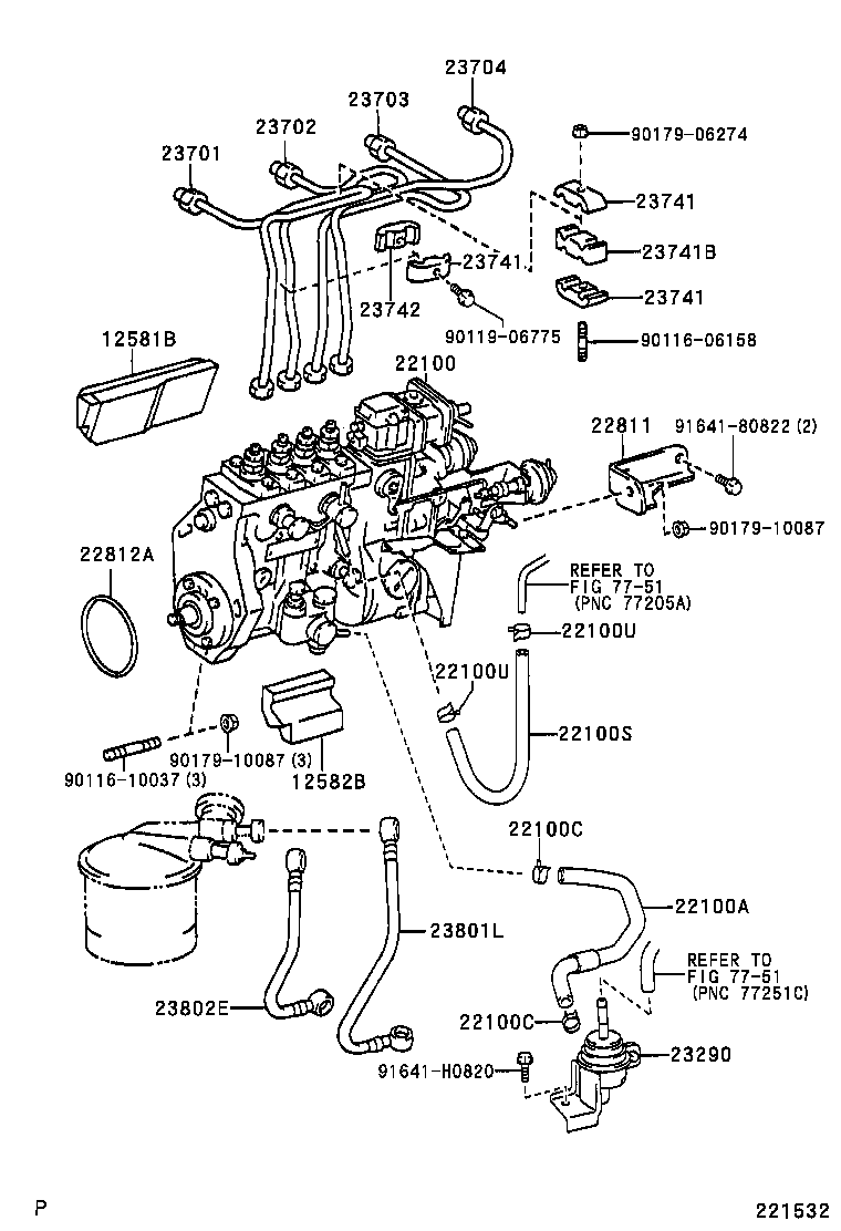 22100-78252 PUMP ASSY, INJECTION OR SUPPLY product image