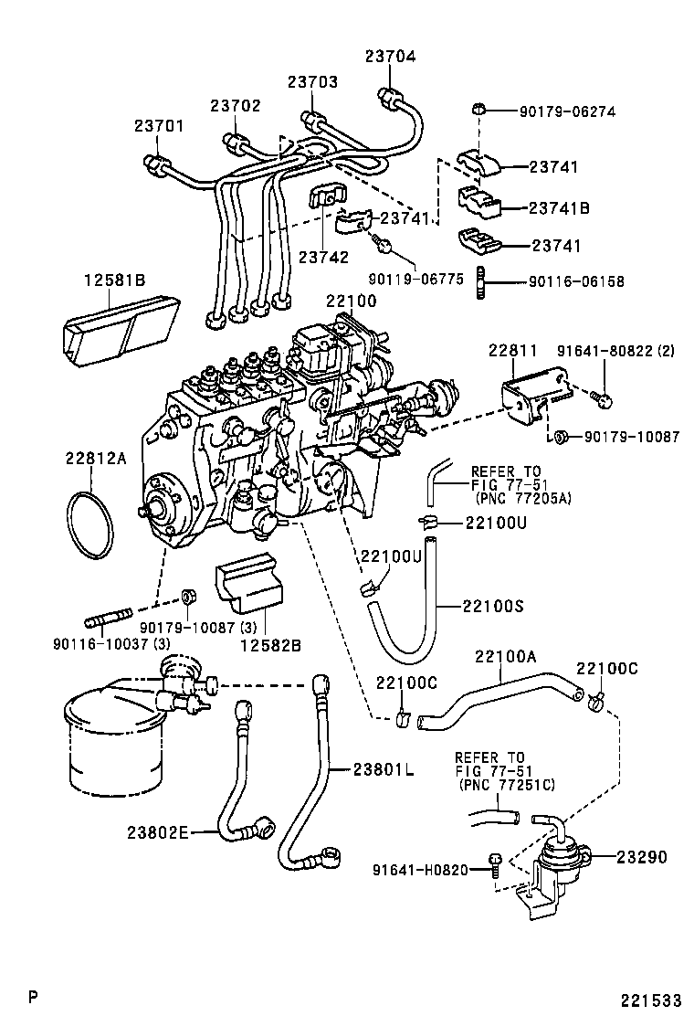 22100-78252 PUMP ASSY, INJECTION OR SUPPLY product image