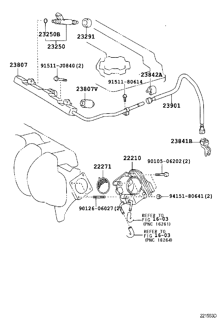 23209-22020 INJECTOR ASSY, FUEL product image