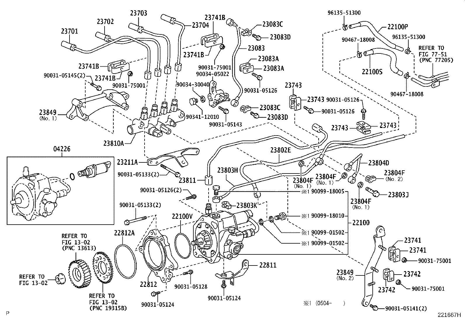 22100-5C600 PUMP ASSY, INJECTION OR SUPPLY product image