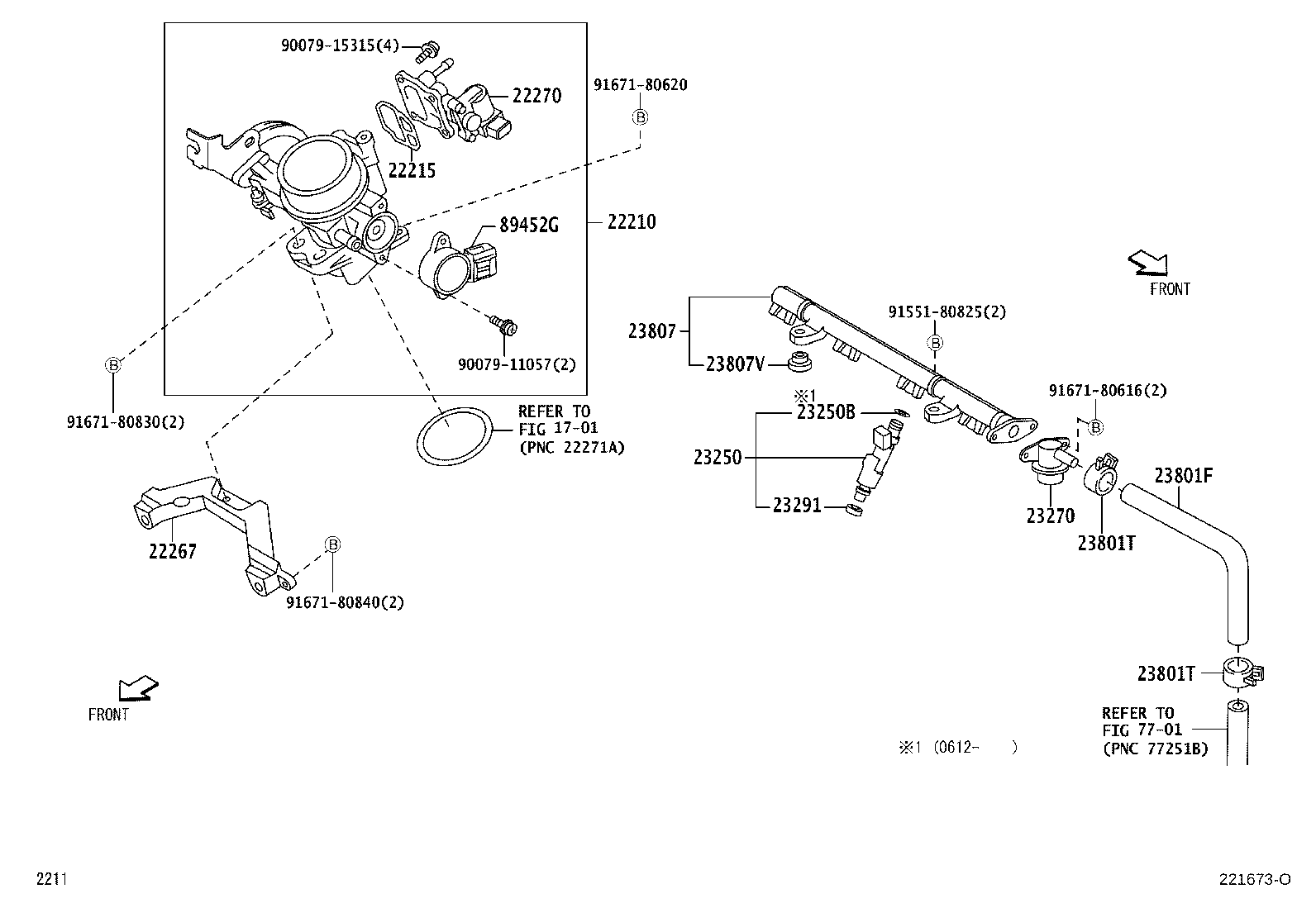 22210-B1010 BODY ASSY, THROTTLE product image