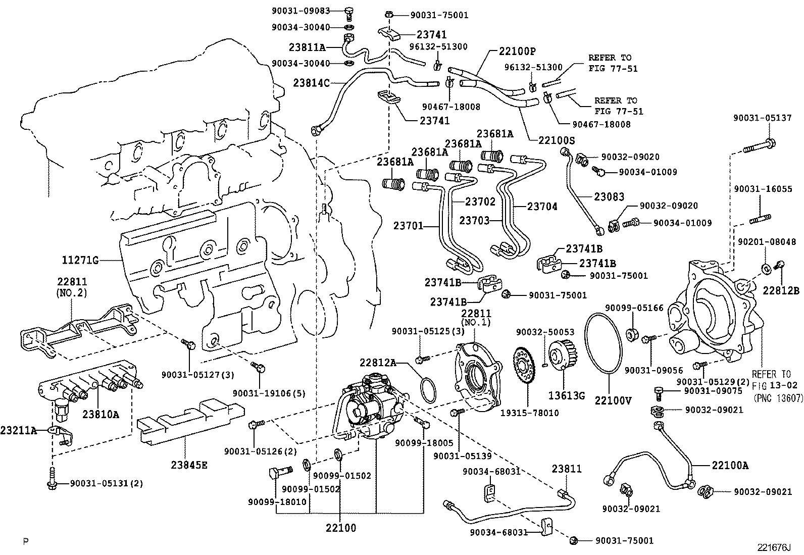 22010-78253 PUMP ASSY, INJECTION OR SUPPLY product image