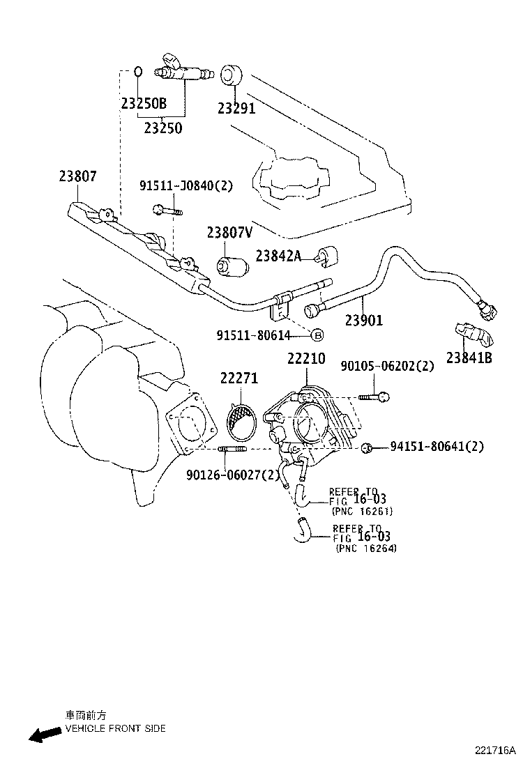 23100-28041 PUMP ASSY, FUEL product image
