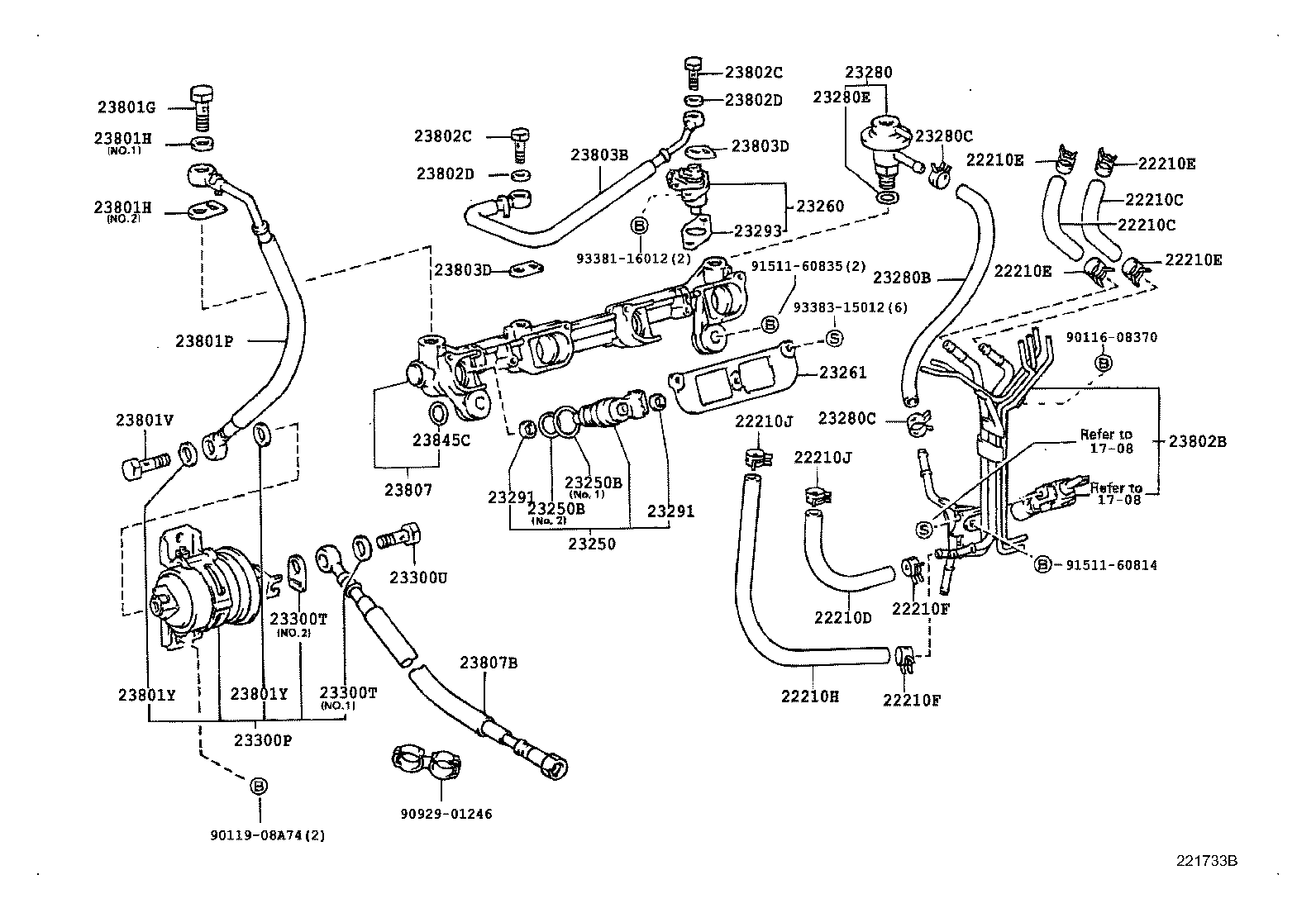 23209-79105 INJECTOR ASSY, FUEL product image