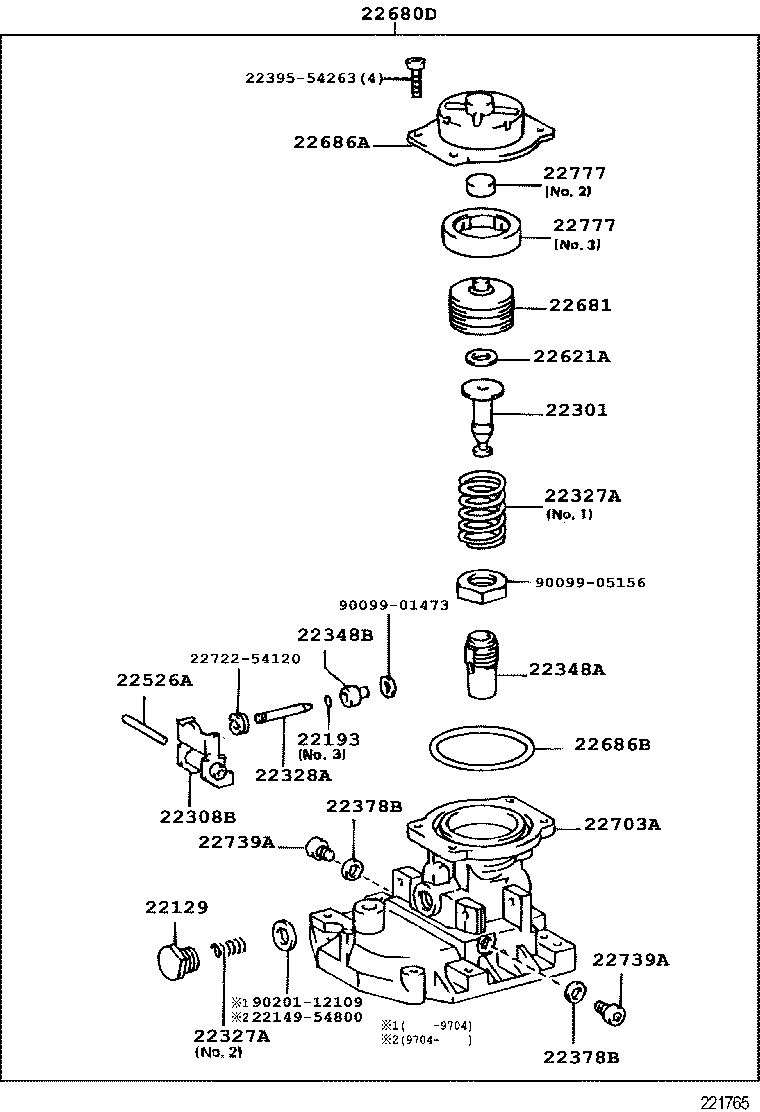 22130-17010 CAMPLATE SUB-ASSY, FACE product image