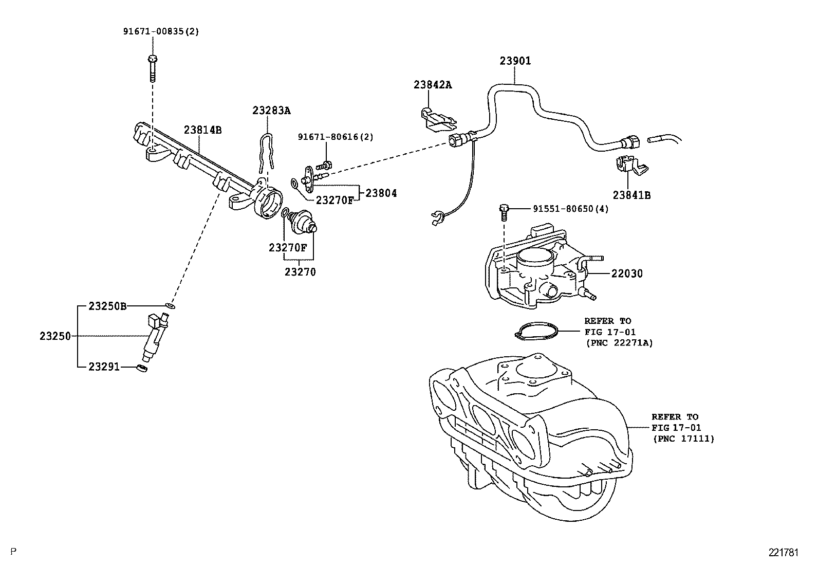 22271-75031 GASKET, THROTTLE BODY product image