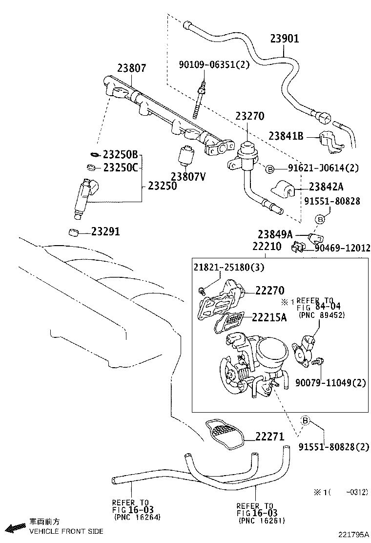 23209-0H020 INJECTOR ASSY, FUEL product image