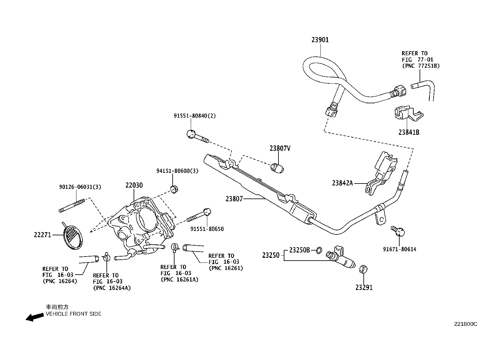 23209-21060 INJECTOR ASSY, FUEL product image