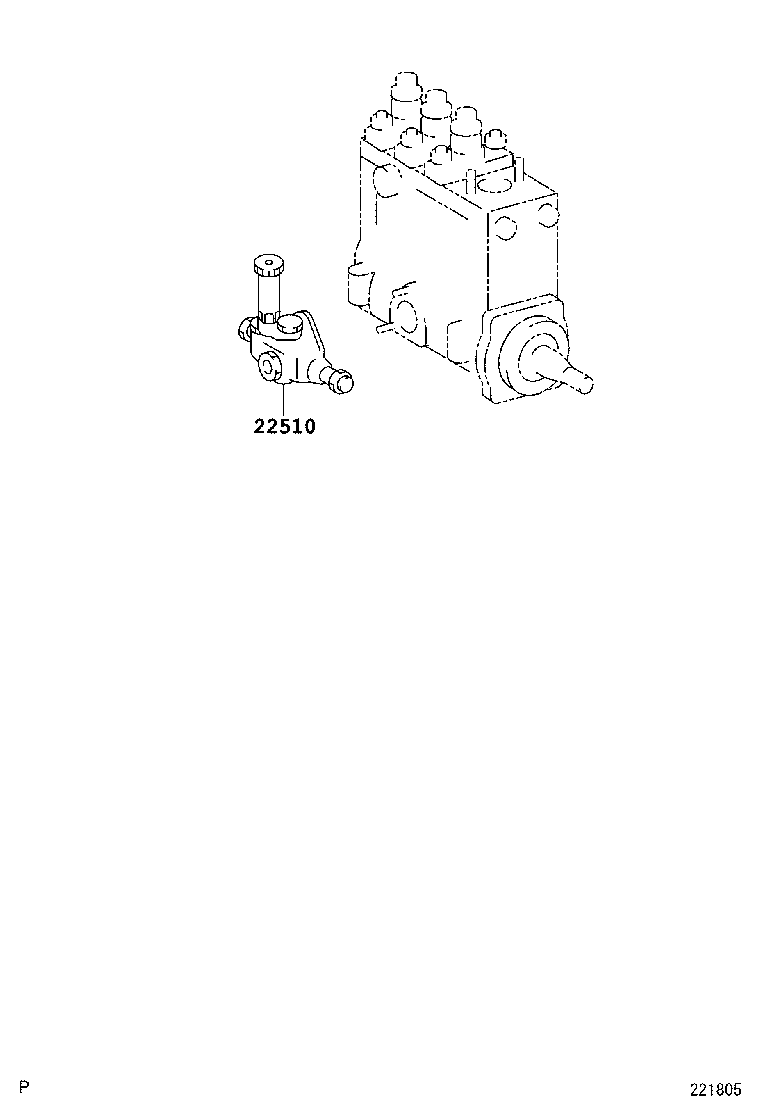 S2256-71090 SPRING, FEED PUMP PISTON product image