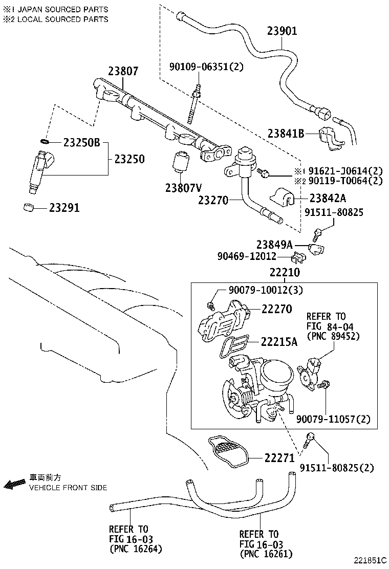 22210-28060 BODY ASSY, THROTTLE product image