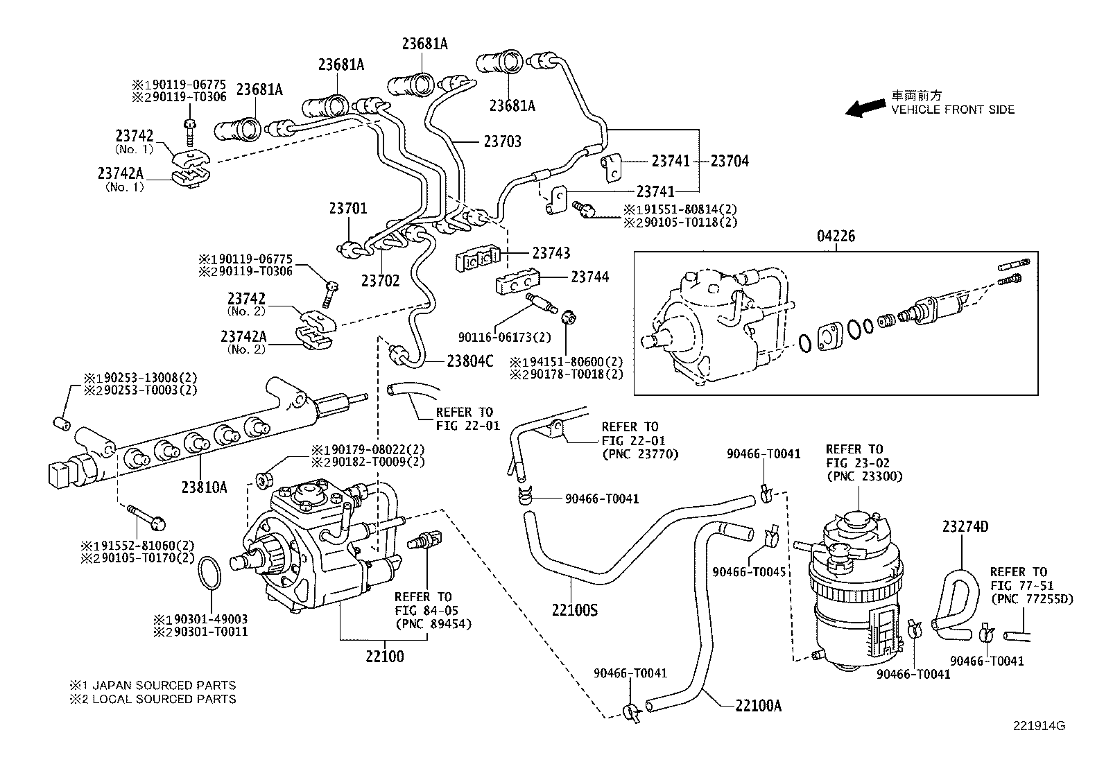 22100-30040 PUMP ASSY, INJECTION OR SUPPLY product image