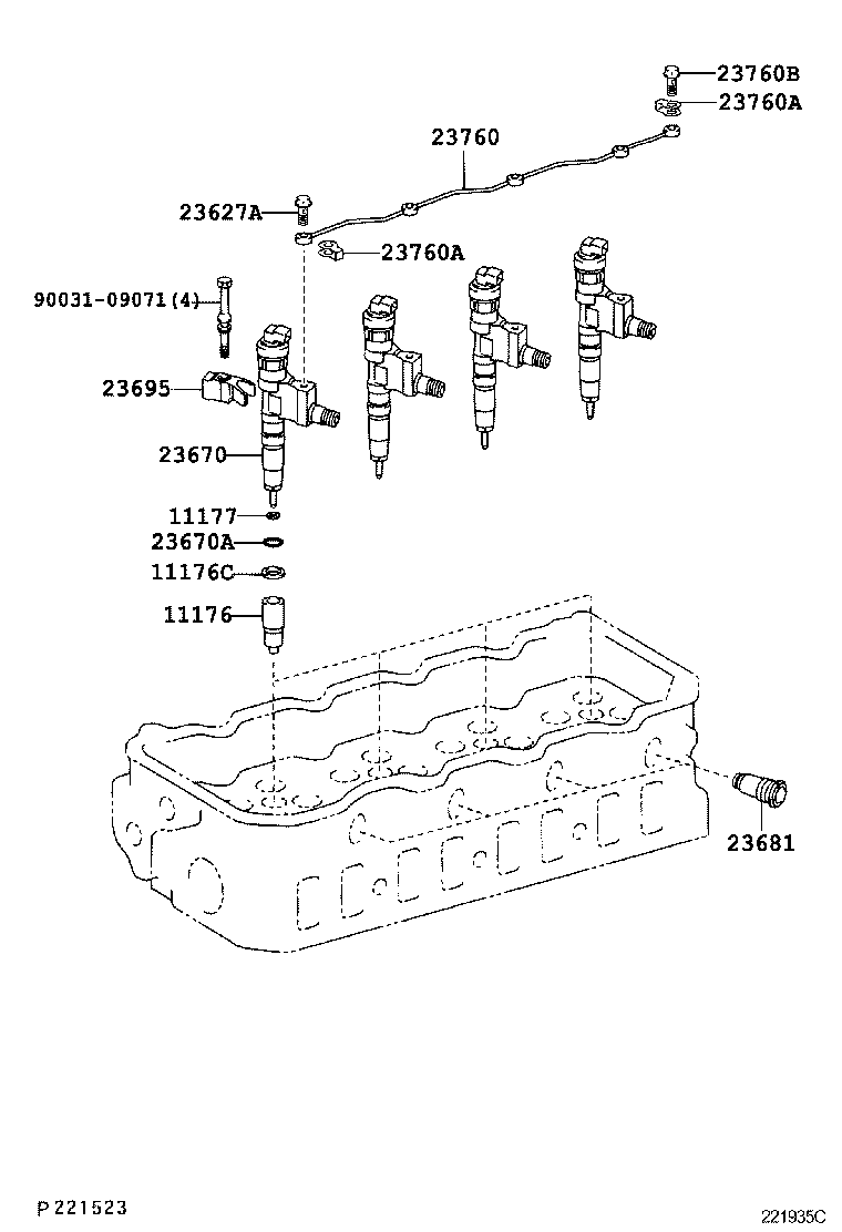 23628-89101 NUT(FOR RING PACKING SETTING) product image