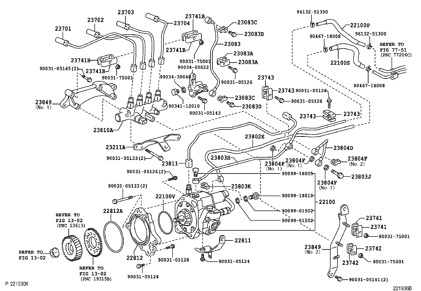 04226-78033 VALVE KIT, SUCTION CONTROL product image