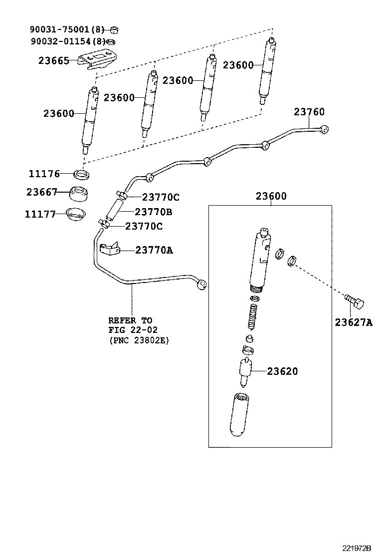 23628-89101 NUT(FOR RING PACKING SETTING) product image