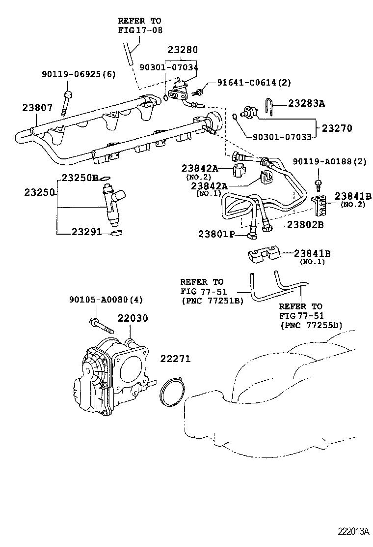 Toyota 22030-0F010 BODY ASSY, THROTTLE W/MOTOR