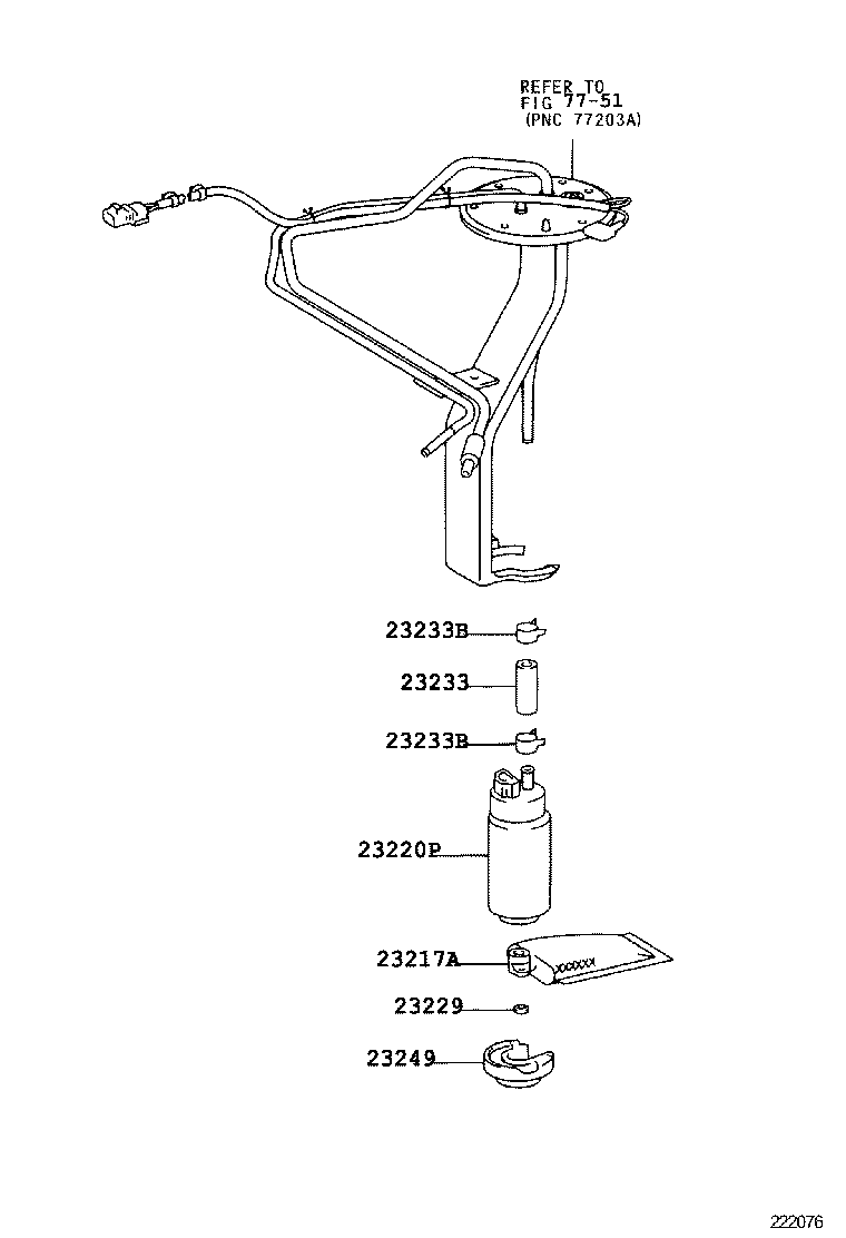 23209-79145 INJECTOR ASSY, FUEL product image