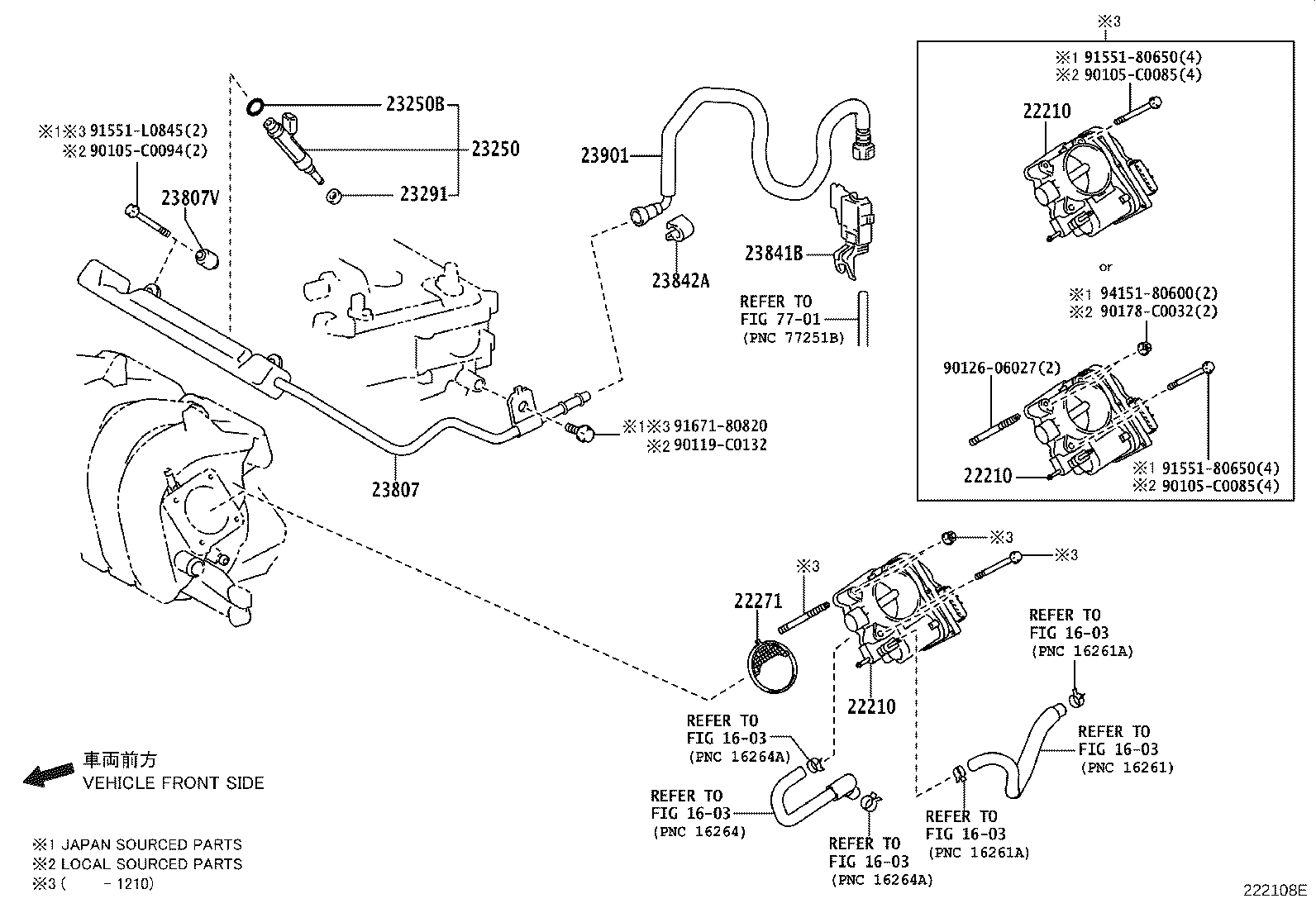 22210-0D100 BODY ASSY, THROTTLE product image
