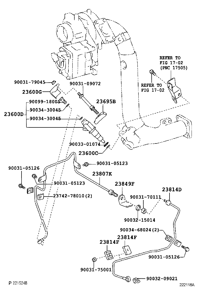 23670-78060 INJECTOR ASSY product image