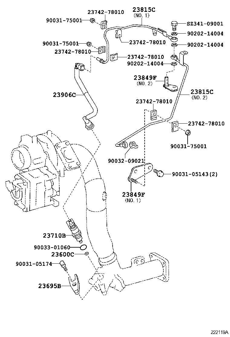 23670-78060 INJECTOR ASSY product image