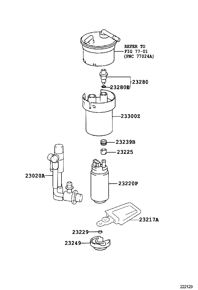 22267-23040 BRACKET, THROTTLE BODY product image