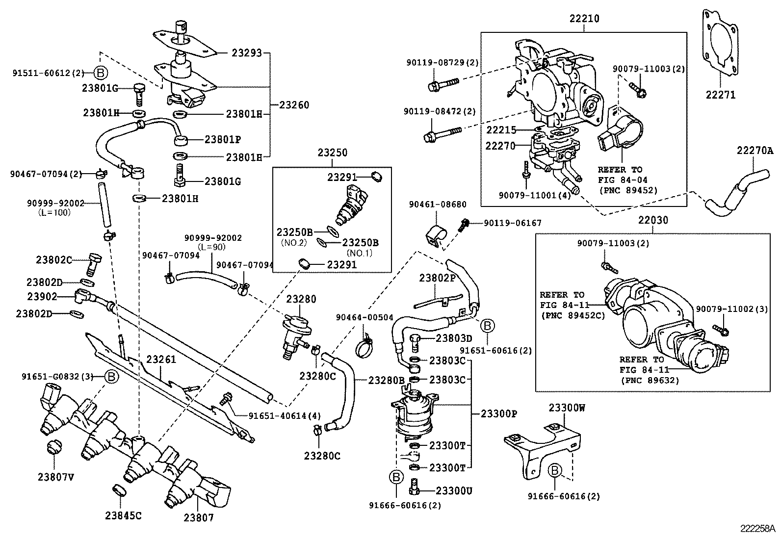 23209-74190 INJECTOR ASSY, FUEL product image