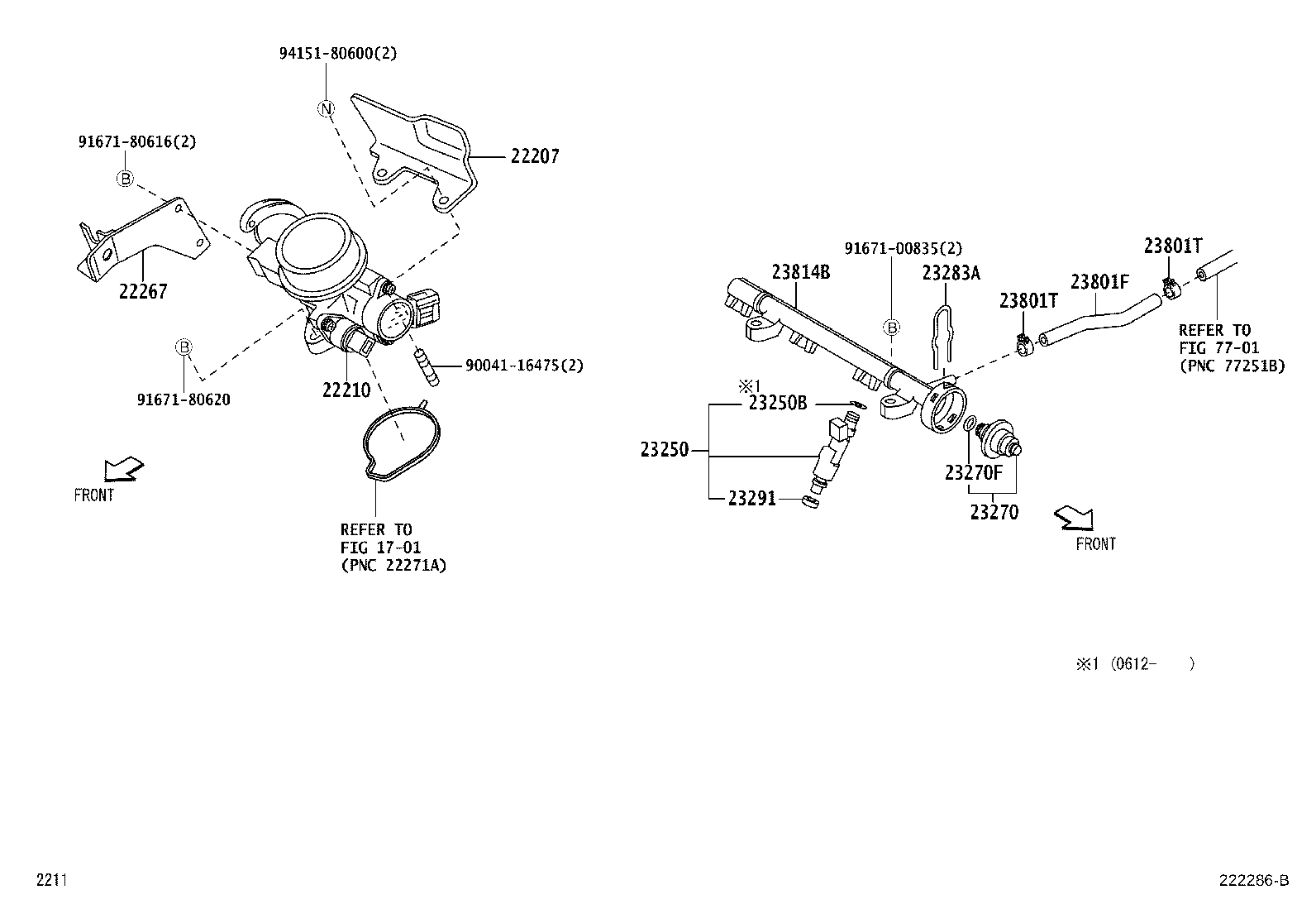 22210-B1010 BODY ASSY, THROTTLE product image