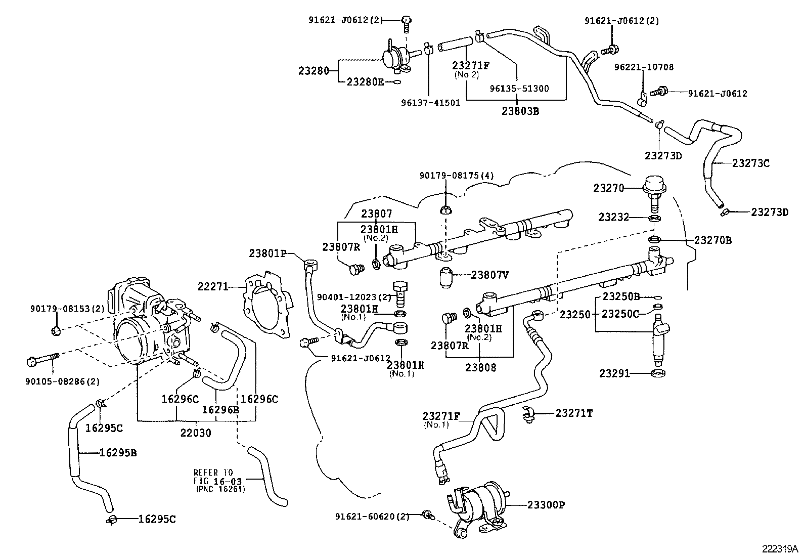 22210-66080 BODY ASSY, THROTTLE product image