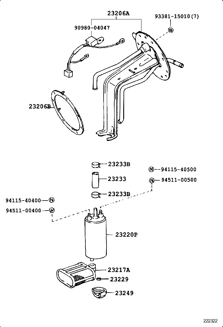22210-46071 BODY ASSY, THROTTLE product image