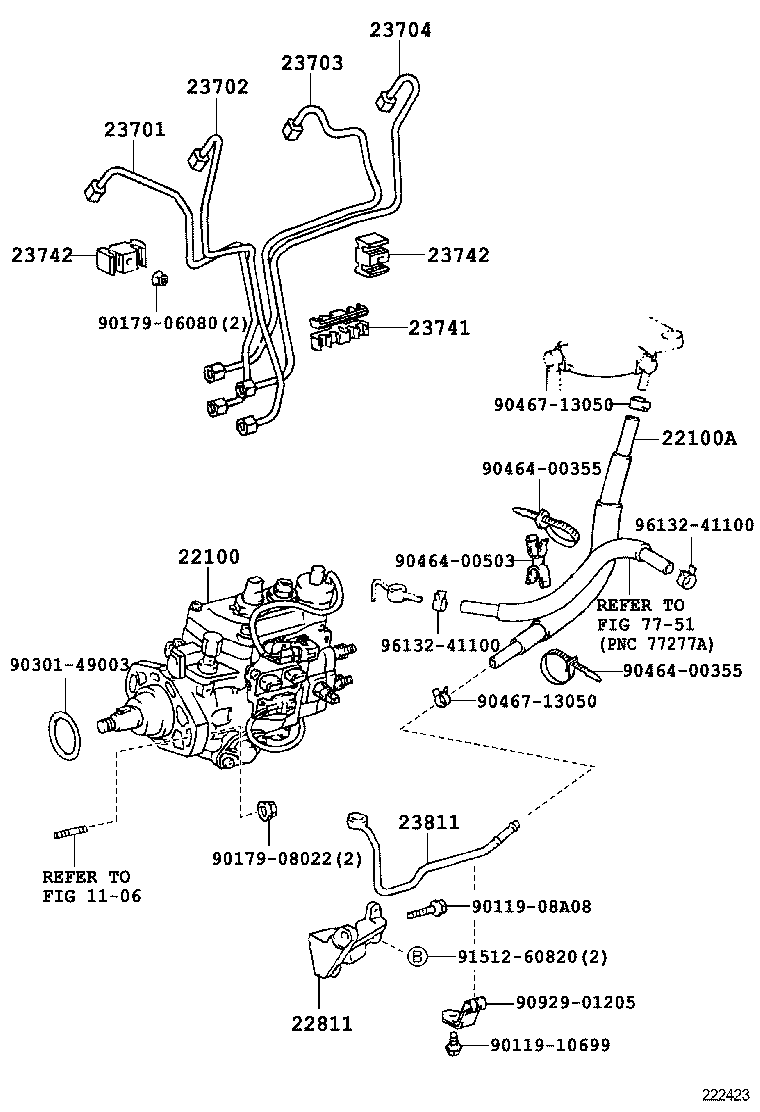 22100-54840 PUMP ASSY, INJECTION OR SUPPLY product image