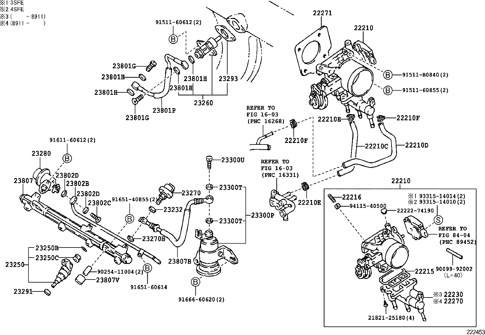 22210-74340 BODY ASSY, THROTTLE product image