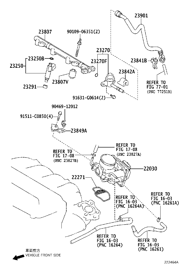22030-0H040 BODY ASSY, THROTTLE W/MOTOR product image
