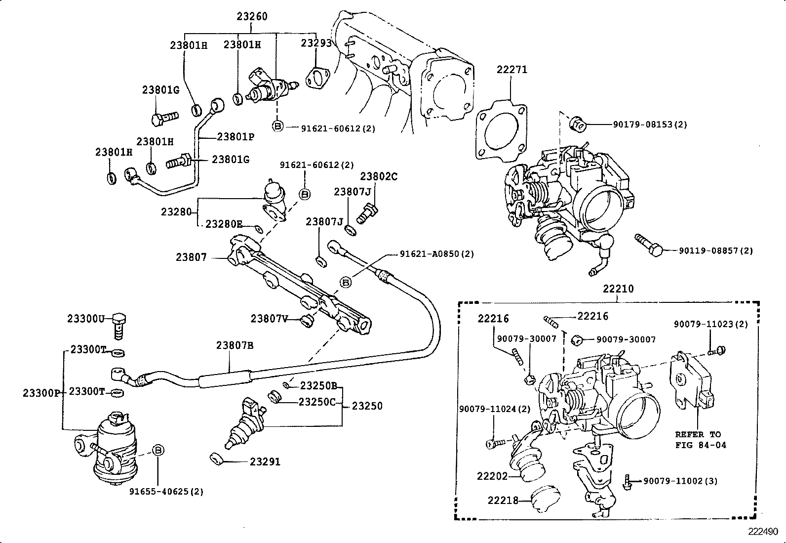22210-16431 BODY ASSY, THROTTLE product image