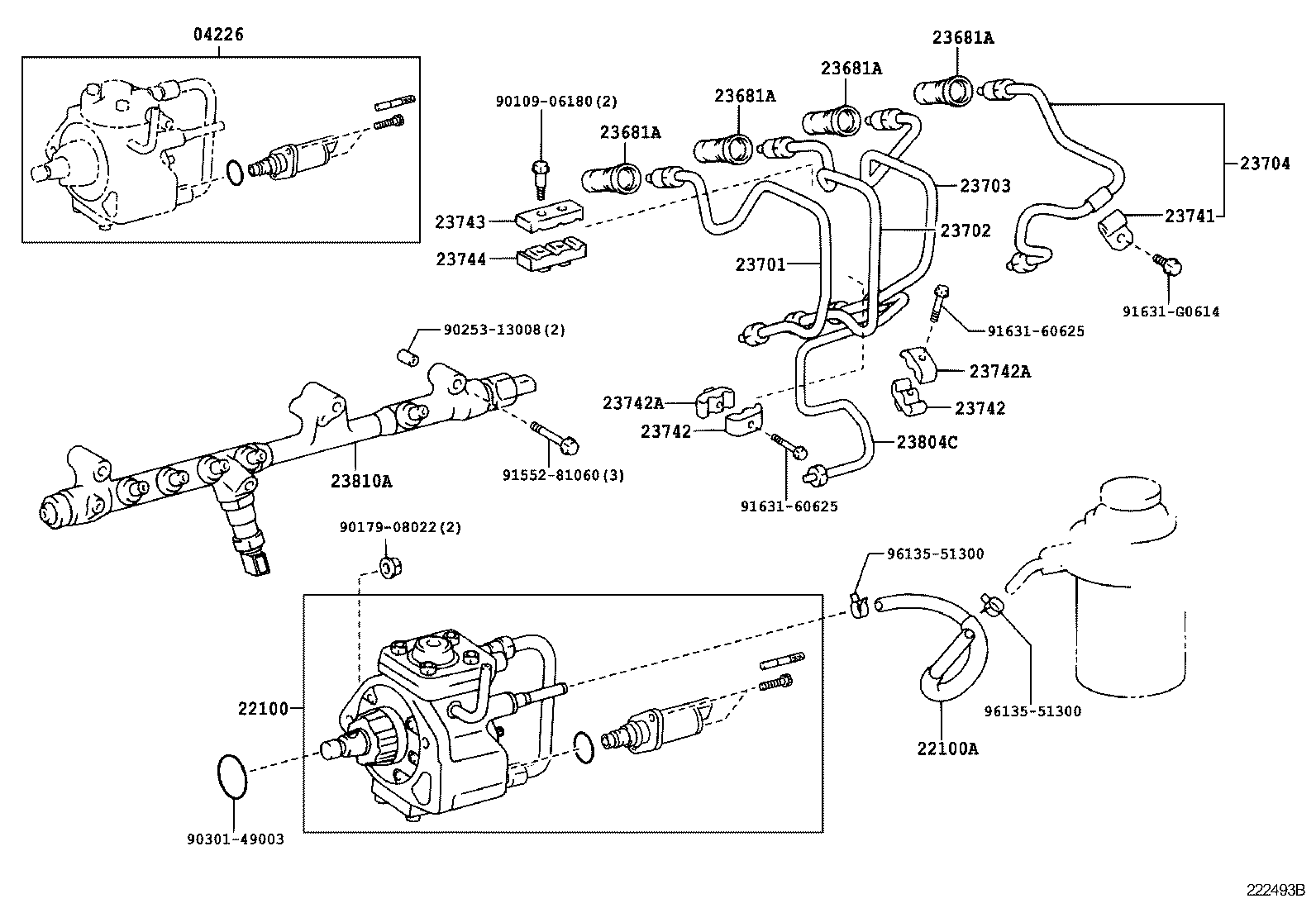 22100-5B540 PUMP ASSY, INJECTION OR SUPPLY product image