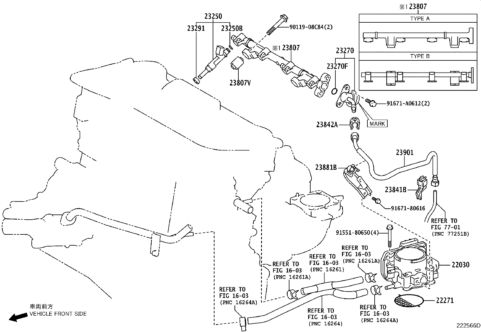 Toyota 22030-36010 BODY ASSY, THROTTLE W/MOTOR