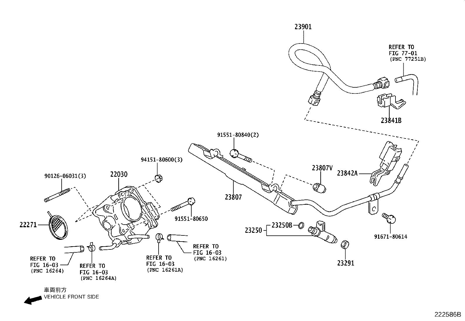 22030-21040 BODY ASSY, THROTTLE W/MOTOR product image