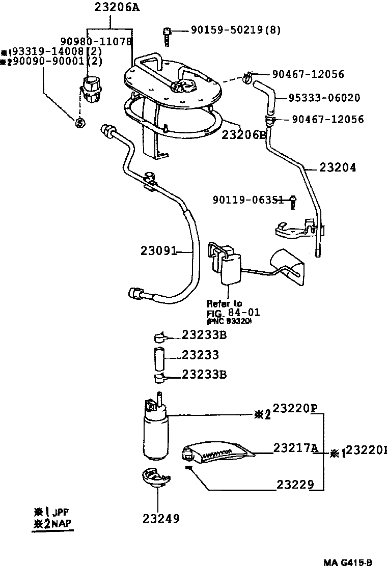22215-20010 GASKET, IDLE SPEED CONTROL VALVE product image