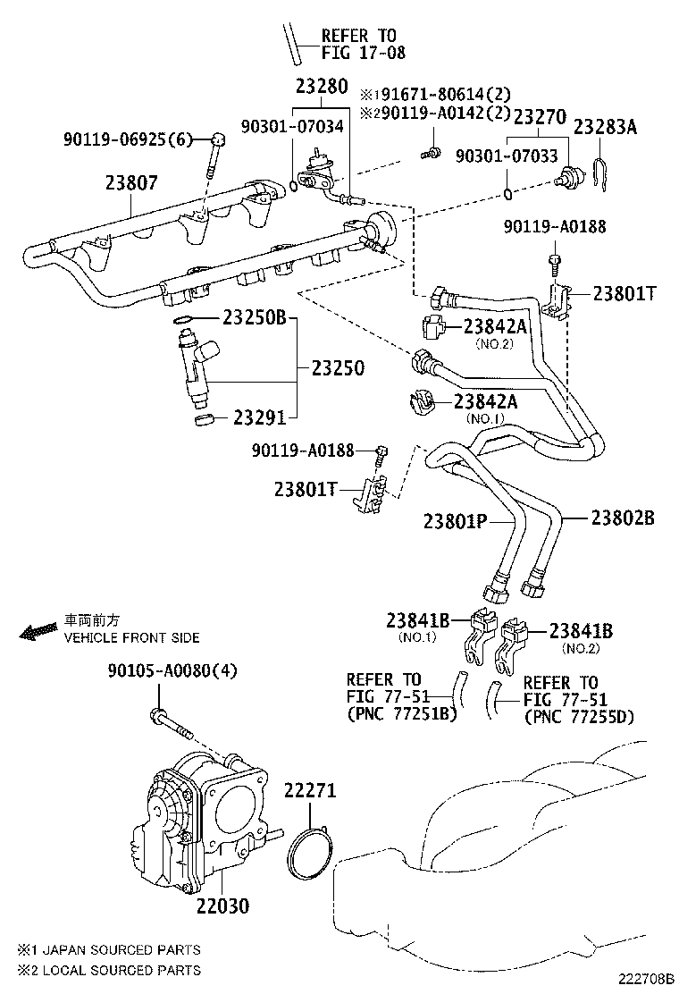 Toyota 22030-0P010 BODY ASSY, THROTTLE W/MOTOR