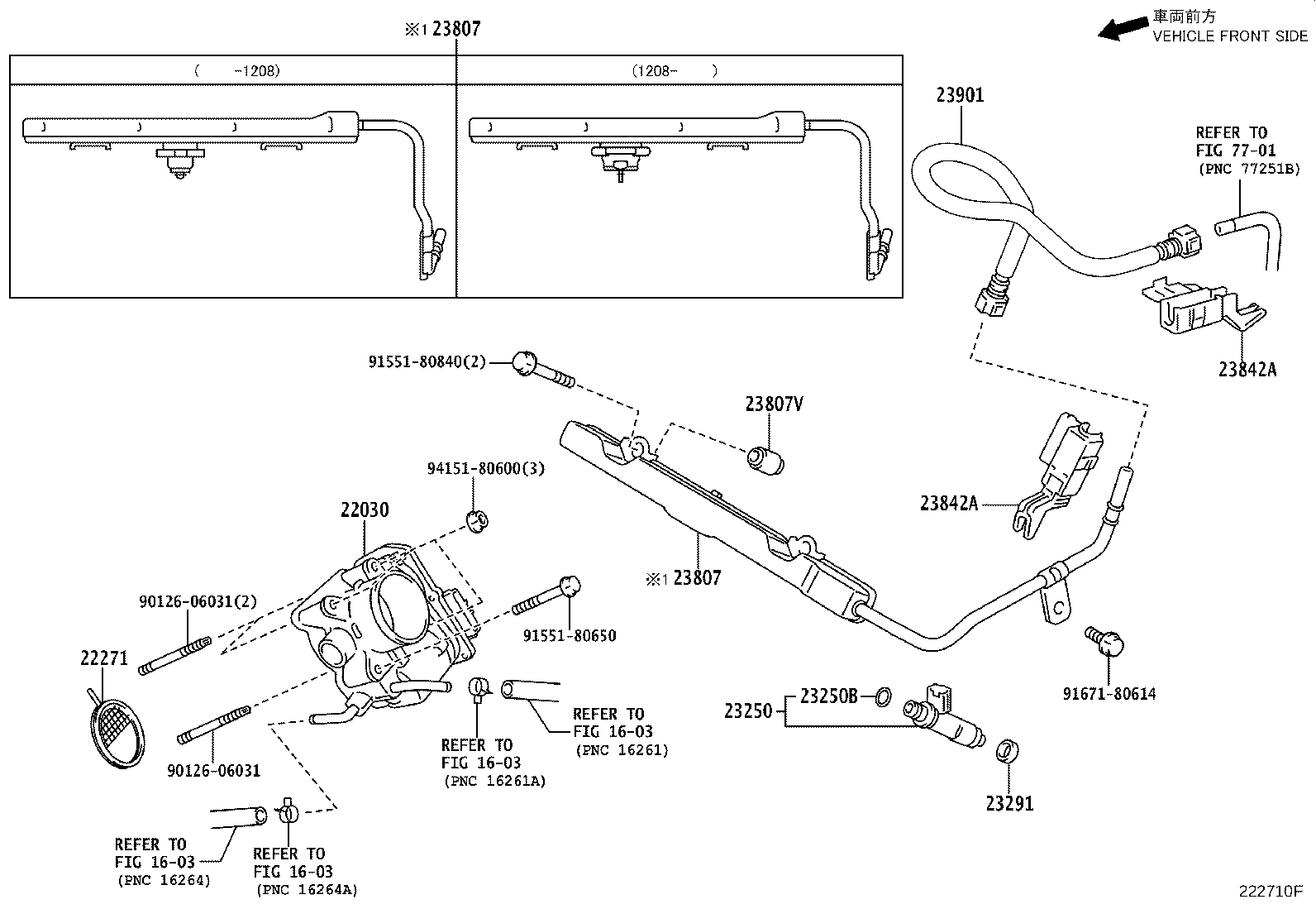 Toyota 23841-37090 CLAMP, FUEL PIPE, NO.2(FOR EFI)