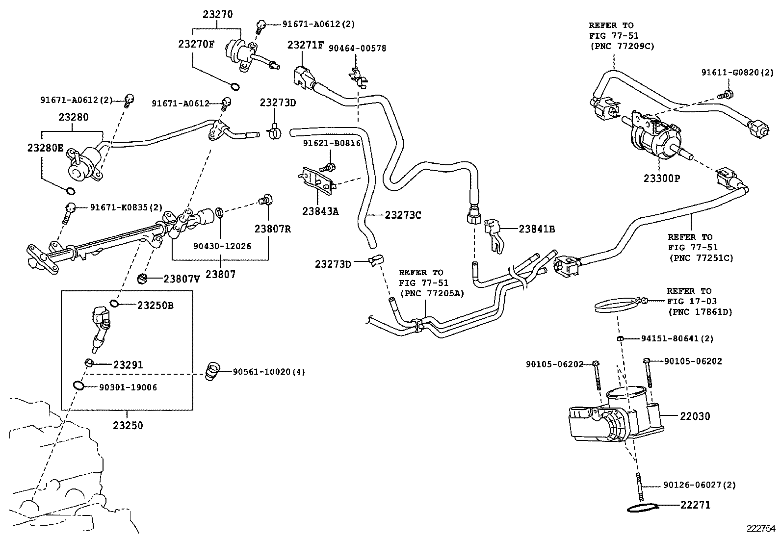 23273-75290 HOSE, FUEL, NO.2 product image
