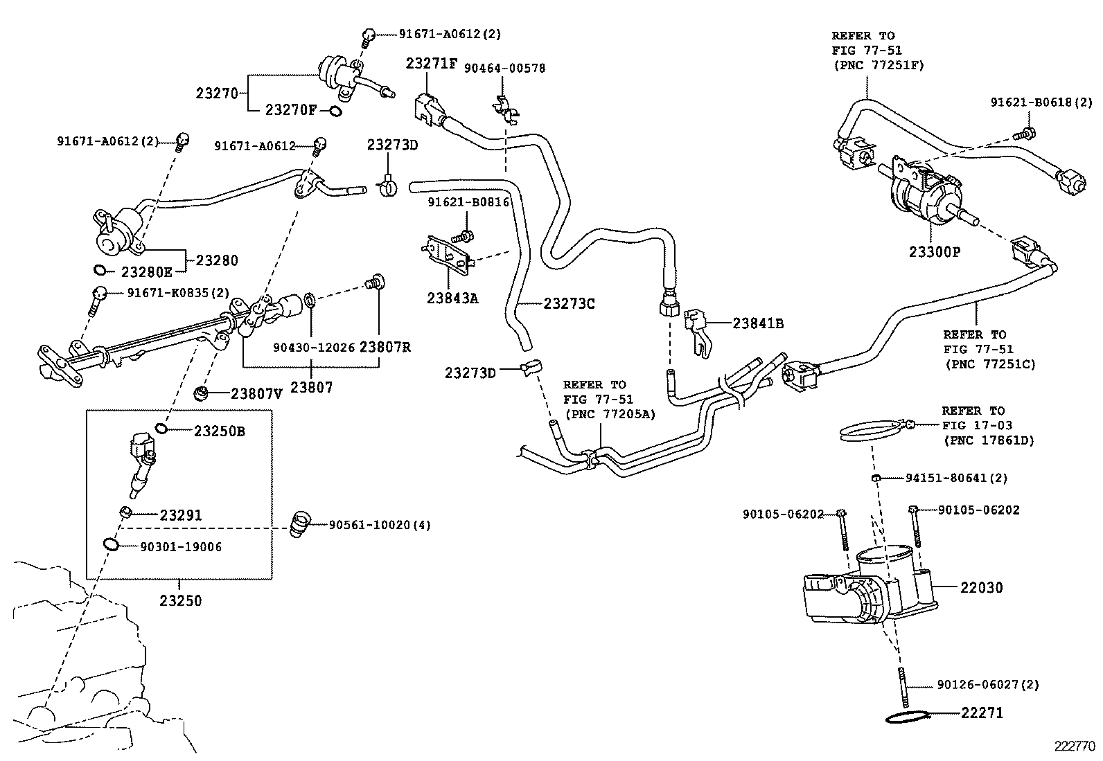 23209-79145 INJECTOR ASSY, FUEL product image