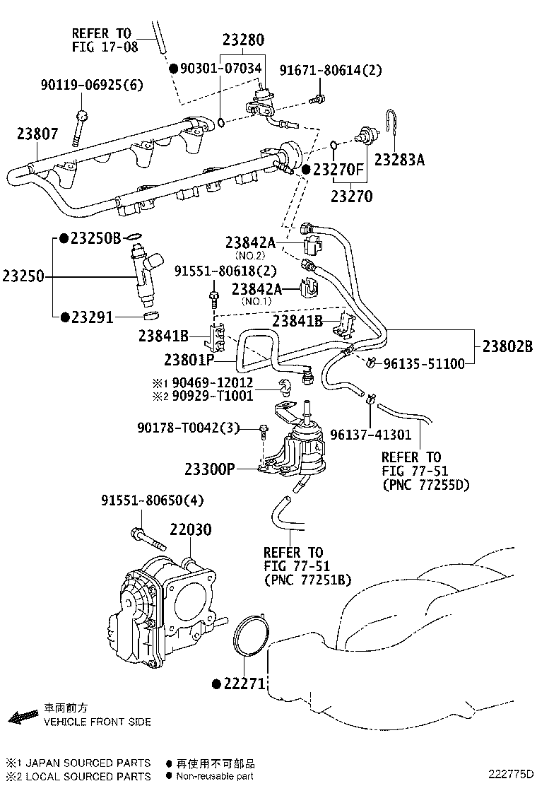 23209-09180 INJECTOR ASSY, FUEL product image